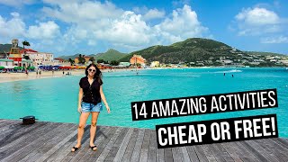 14 ST MAARTEN Attractions You Cant Miss  FREE or CHEAP Things to do in St Maarten [upl. by Bayly]