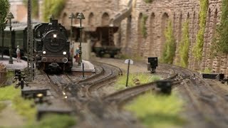 Treinen en modeltreinen in Nederland Rail Transport Modeling and Model Trains in N Scale [upl. by Ciel]