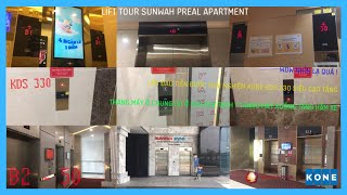 Lift Tour Sunwah Pearl Apartment HCMC VN [upl. by Lechar32]