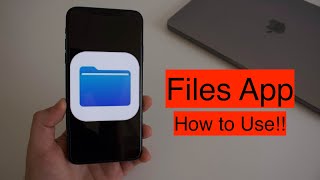 How To Use the Files App iPhone amp iPad [upl. by Marmaduke955]