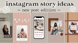 10 Creative “NEW POST” Instagram Story Ideas  using the IG APP ONLY  part 2 [upl. by Krum]