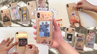 DIY KPOP Phone Cases✨🌈 — let’s decorate bts inspired phone cases🧚🏻‍♀️ [upl. by Flavius409]