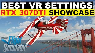 MSFS BEST VR SETTINGS GUIDE  HP REVERB G2  RTX 3070TI [upl. by Nomit]