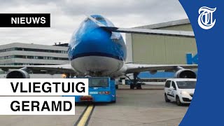 Vliegtuigen komen in botsing op Schiphol [upl. by Fraser]