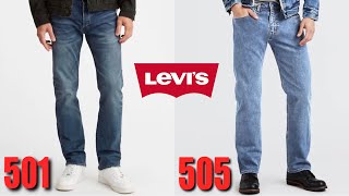 Levi’s 501 vs 505 Review [upl. by Thibault210]