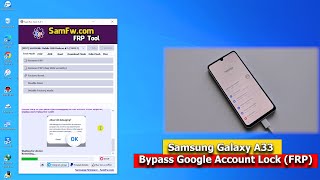 Samsung Galaxy A33  Bypass Google Account Lock FRP Latest Update [upl. by Pauline]