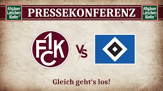 Livestream der Pressekonferenz nachdem Heimspiel gegen den Hamburger SV [upl. by Salhcin317]