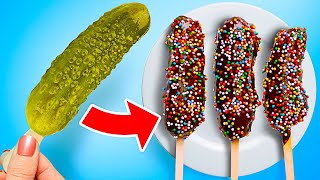 Hungry For Pranks  Cool DIY Food Pranks by 123 GO [upl. by Dnomrej]