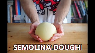 Make Beautiful Pasta  Semolina Dough [upl. by Necaj]