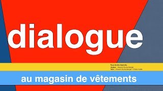 Comment acheter un vetement dialogue FLE [upl. by Moorefield]