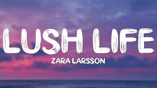 Zara Larsson  Lush Life Lyrics [upl. by Yatnwahs]