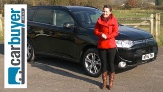 Mitsubishi Outlander SUV 2013 review  CarBuyer [upl. by Pinsky]