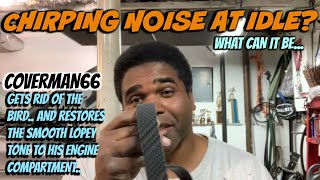 Chirping Noise at Idle How To Fix Engine Chirp [upl. by Maressa361]