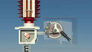 SF6 Circuit Breaker Working Principle [upl. by Ahsyekal211]