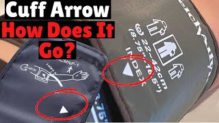 Blood Pressure Cuff Arrow How To Use [upl. by Malley]