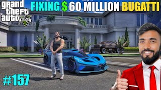 REPAIRED amp DELIVER CRASHED BUGATTI TO LIBERTY CITY  GTA V TECHNO GAMERZ GAMEPLAY 157 [upl. by Roch]