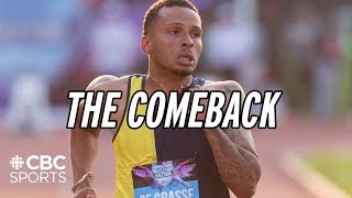 Andre De Grasse The Comeback  CBC Sports [upl. by Huberman]