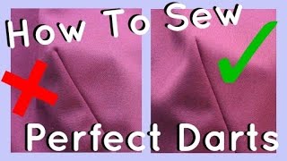 How to Sew Darts  Beginner amp Advanced [upl. by Therese40]