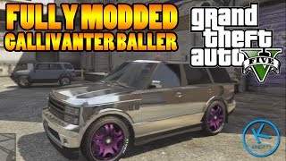 GTA 5 Fully Modified GALLIVANTER BALLER [upl. by Ahsienek295]