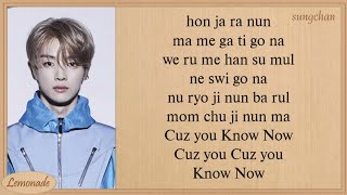 NCT U  Know Now Easy Lyrics [upl. by Feodor]