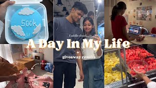 A day In My Life 💌  giveaway results 🎁  Cuddle Cloud [upl. by Anyr]