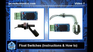 IACS Water Level Float Switch Kits  Instructions amp Wiring How To with diagrams FK1 [upl. by Ludovika271]