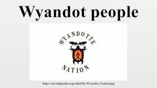 Wyandot people [upl. by Desiree]