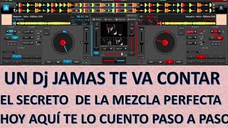 Como Hacer La Mezcla Perfecta en Virtual dj o Serato 2020 [upl. by Mark]