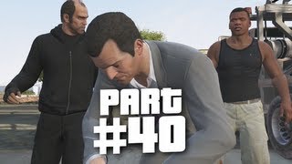 Grand Theft Auto 5 Gameplay Walkthrough Part 40  Getaway Vehicle GTA 5 [upl. by Elkcim]