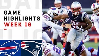 Bills vs Patriots Week 16 Highlights  NFL 2018 [upl. by Antoinetta]