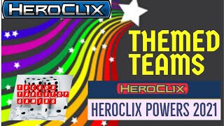 2021 Heroclix Rules  Themed Teams [upl. by Jamal]