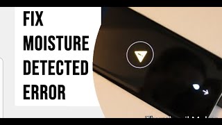 How to fix “Moisture detected” error on Samsung Galaxy S10 S10 S20 S20 NOTE 20 S21 S21 S22 S22 [upl. by Brezin]