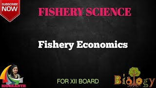 FISHERY ECONOMICS [upl. by Timothee]