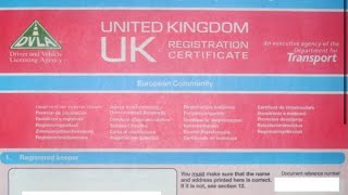 Change your V5C vehicle address Uk in 3 mins [upl. by Aradnahc833]