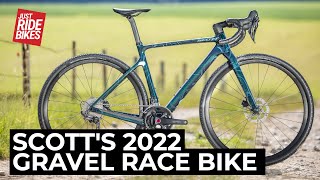 2022 Scott Addict Gravel  The Ultimate Fast Gravel Bike FIRST LOOK [upl. by Crystie]