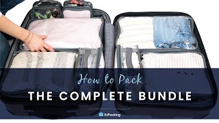 How to Use Packing Cubes for Checked Suitcase [upl. by Apthorp]