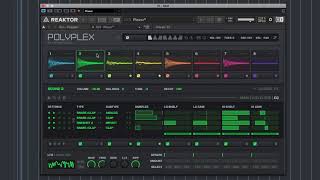 How to Making techno using Polyplex  Native Instruments [upl. by Najib819]