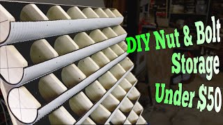 DIY Nut amp Bolt Storage for Under 50 [upl. by Hedveh]