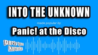 Panic at the Disco  Into The Unknown Karaoke Version [upl. by Urd187]