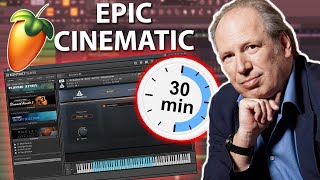 How To Cinematic Music like Hans Zimmer in 30 Minutes  FL Studio 20 Tutorial [upl. by Dnomder497]