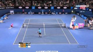 Gonzalez vs Roddick super shots HD [upl. by Nevai]