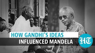 Watch How Mahatma Gandhis ‘passive resistance’ inspired Nelson Mandela [upl. by Maddis769]