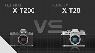 Fujifilm XT200 vs Fujifilm XT20 [upl. by Moyna]