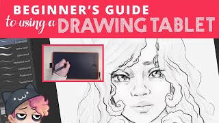 How to Use a DRAWING TABLET  Guide for Beginners [upl. by Oisinoid469]