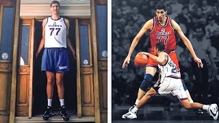 The Tallest NBA Player Ever  Gheorghe Mureșan [upl. by Larianna]