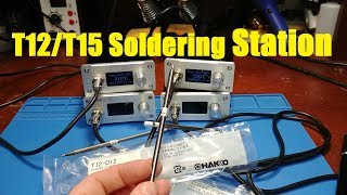 T12 OLED Soldering Station Review [upl. by Koloski364]