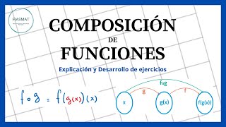 Composición de Funciones  Ejercicios resueltos [upl. by Epolulot684]