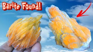 Collecting Gold Barite Crystals in Missouri with The Professor [upl. by Adilem509]