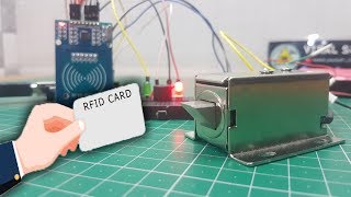 Arduino RFID Solenoid Lock [upl. by Airpac79]