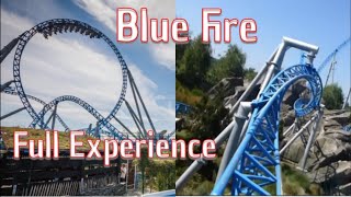 Blue Fire Full Experience Europa Park [upl. by Manvel]